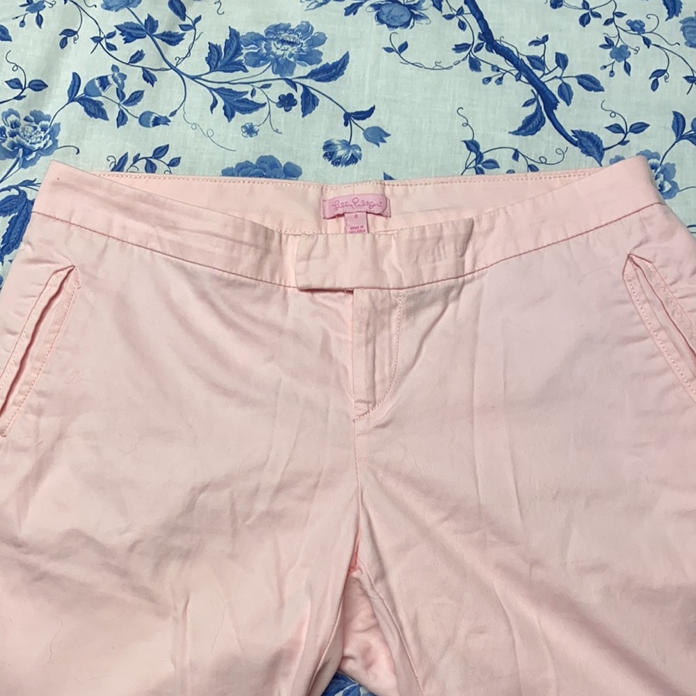 Lilly Pulitzer Pink Capris - Picture 4 of 4